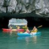 Chèo kayak hang Luồn